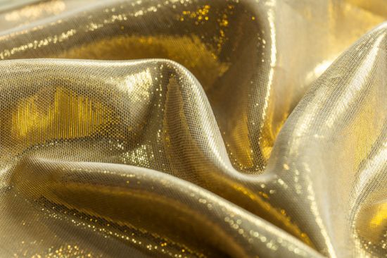 Picture of Gold-Coated Leather Composite Fabric