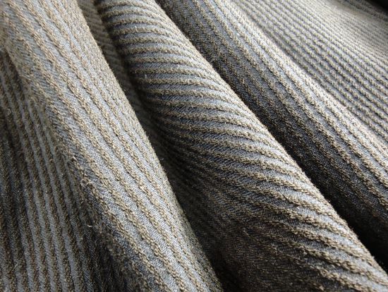 Picture of Yarn-Dyed Cotton Wool Jacquard Stripe Fabric