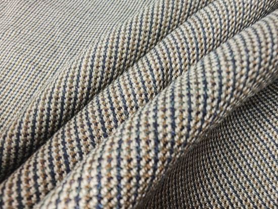 Picture of Yarn-Dyed Tussah Silk Fabric