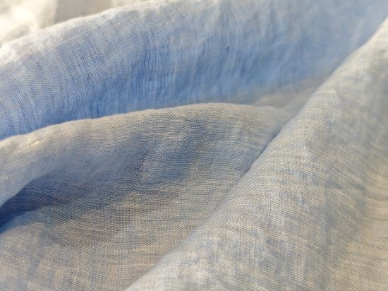 Picture of Yarn-Dyed Linen Plain Weave Fabric